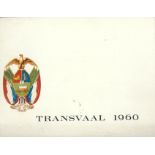 Transvaal Administration Transvaal 1960 - Commemoration of 50 years of UnionDouble fold stiff