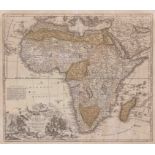 Johann Homann Totius Africae Nova Representatio qua praeter diversos [New representation of the