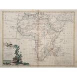Antonio Zatta L'Africa divisa ne' suoi principali stati di Nuova ProjezioneOriginal map of 1776