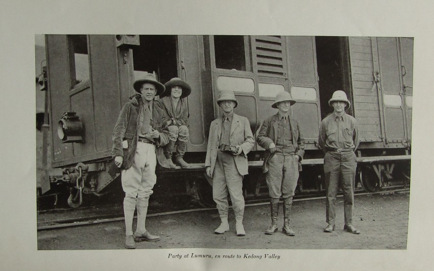 George Eastman Chronicles of an African Trip1 volume. First edition, privately printed 1927. Beige