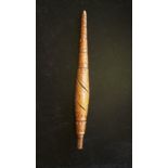 A. C. Maritz An Intricately carved wooden pen nib holder made by the Boer Prisoner of War A. C.