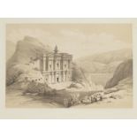 Francois Stroobant EL DEIR PETRAAnimated view of El Deir or the monastery in the antique city of