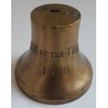 Salvage from Queen of the Thames 1871. Ship's Bell of Queen of the Thames.Queen of the Thames was