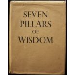 T. E. Lawrence (Lawrence of Arabia) Seven Pillars of Wisdom (first trade edition with orig.