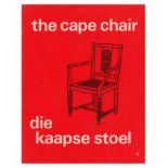 Fransen (Hans) THE CAPE CHAIR/ DIE KAAPSE STOEL The illustrated edition of the catalogue of an