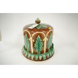 Majolica cheese dome