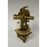 Reproduction Brass Theodolite
