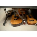 Four Acoustic Guitars