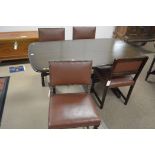 Four dining chairs