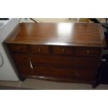 Stag chest of drawers