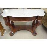 Victorian marble top washstand