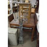 Cast iron lamp post