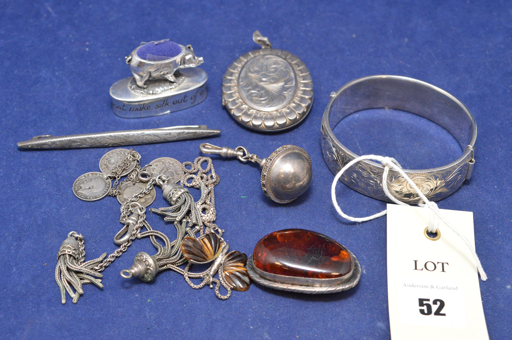 Silver and other items