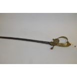 Turkish Naval Officer's sword,