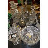 Glassware to include decanters