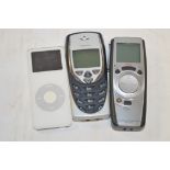 Ipod Nano, Nokia mobile and Olympus Digital Recorder