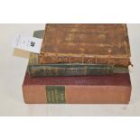 Three antique books