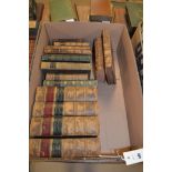 Box of antiquarian books