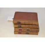 Four antique books