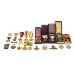 British and Japanese medals