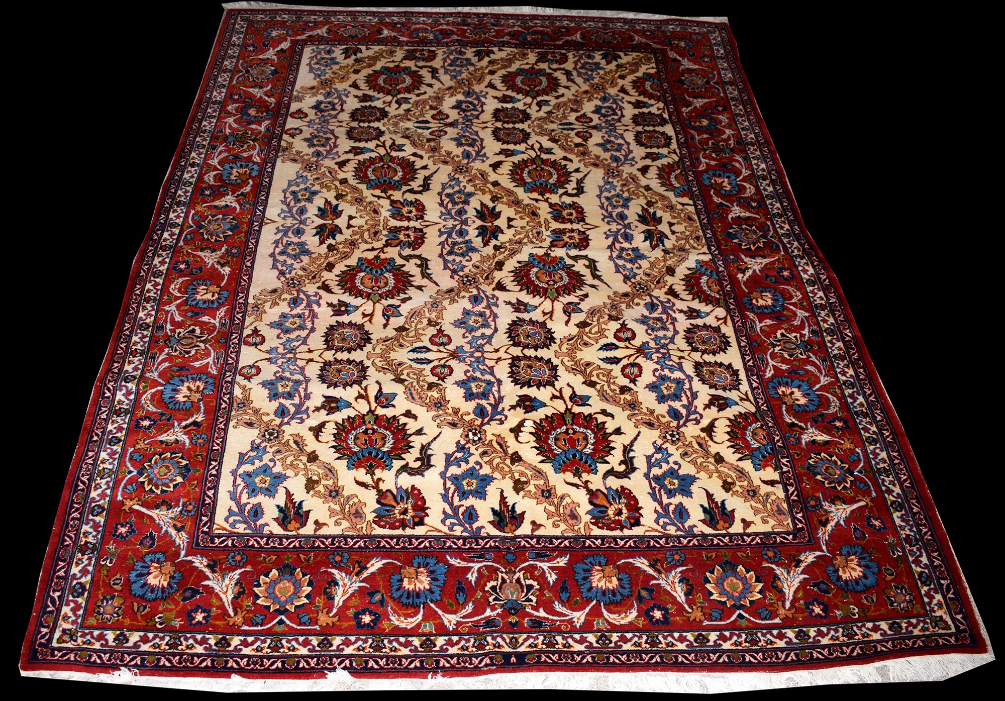 An Isfahan carpet