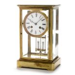 Japy Freres & Cie: four-glass mantel clock.