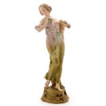 Ernst Wahliss (Royal Vienna) porcelain figure.