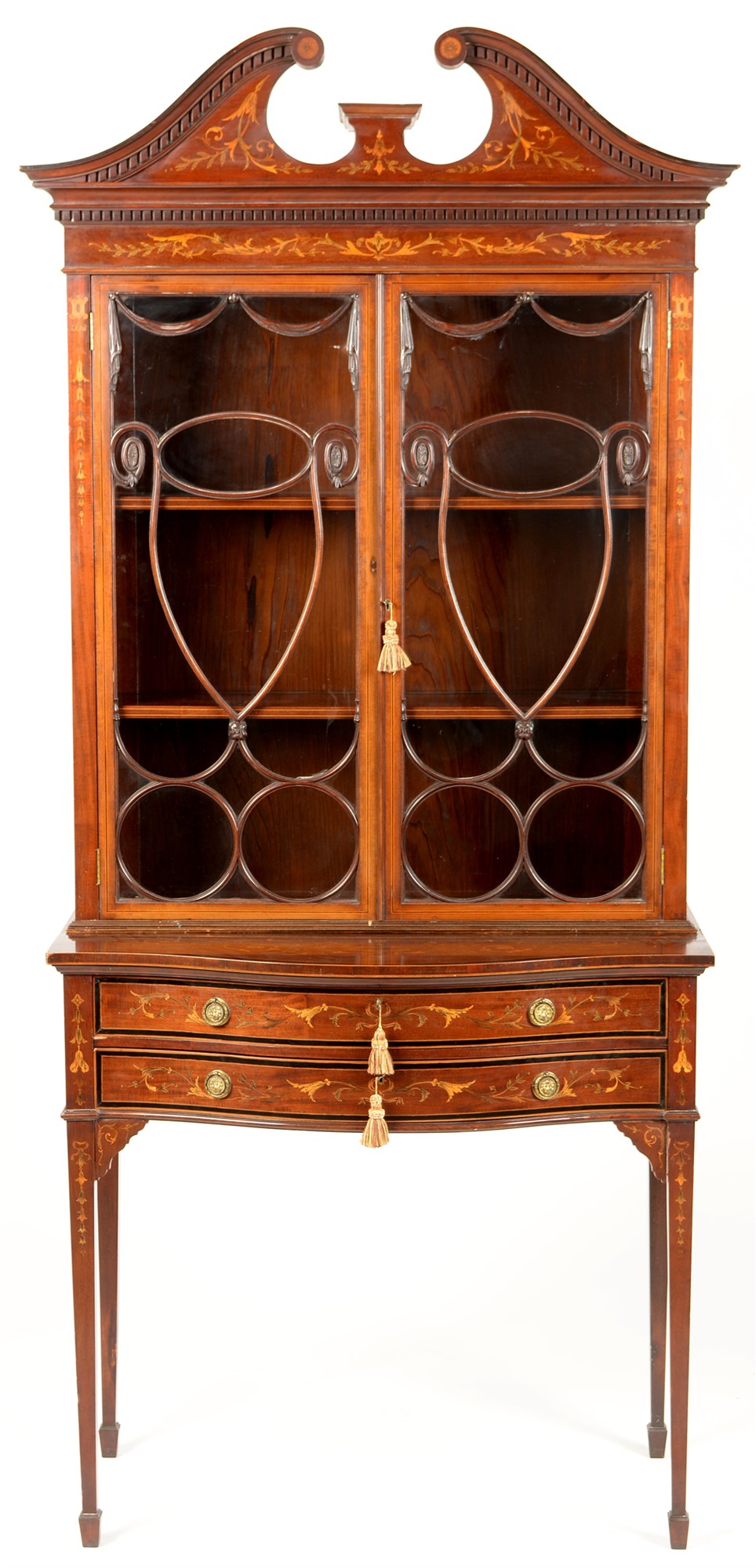 Edwardian display cabinet