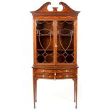 Edwardian display cabinet