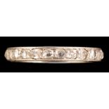 Diamond eternity ring