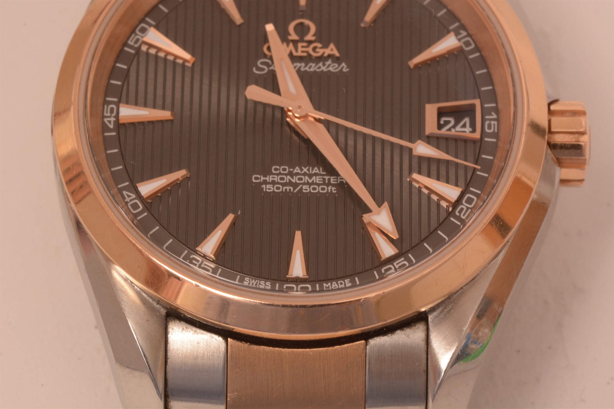 Omega Seamaster Aqua Terra: gentlamn's automatic watch. - Image 8 of 9