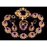 Amethyst jewellery