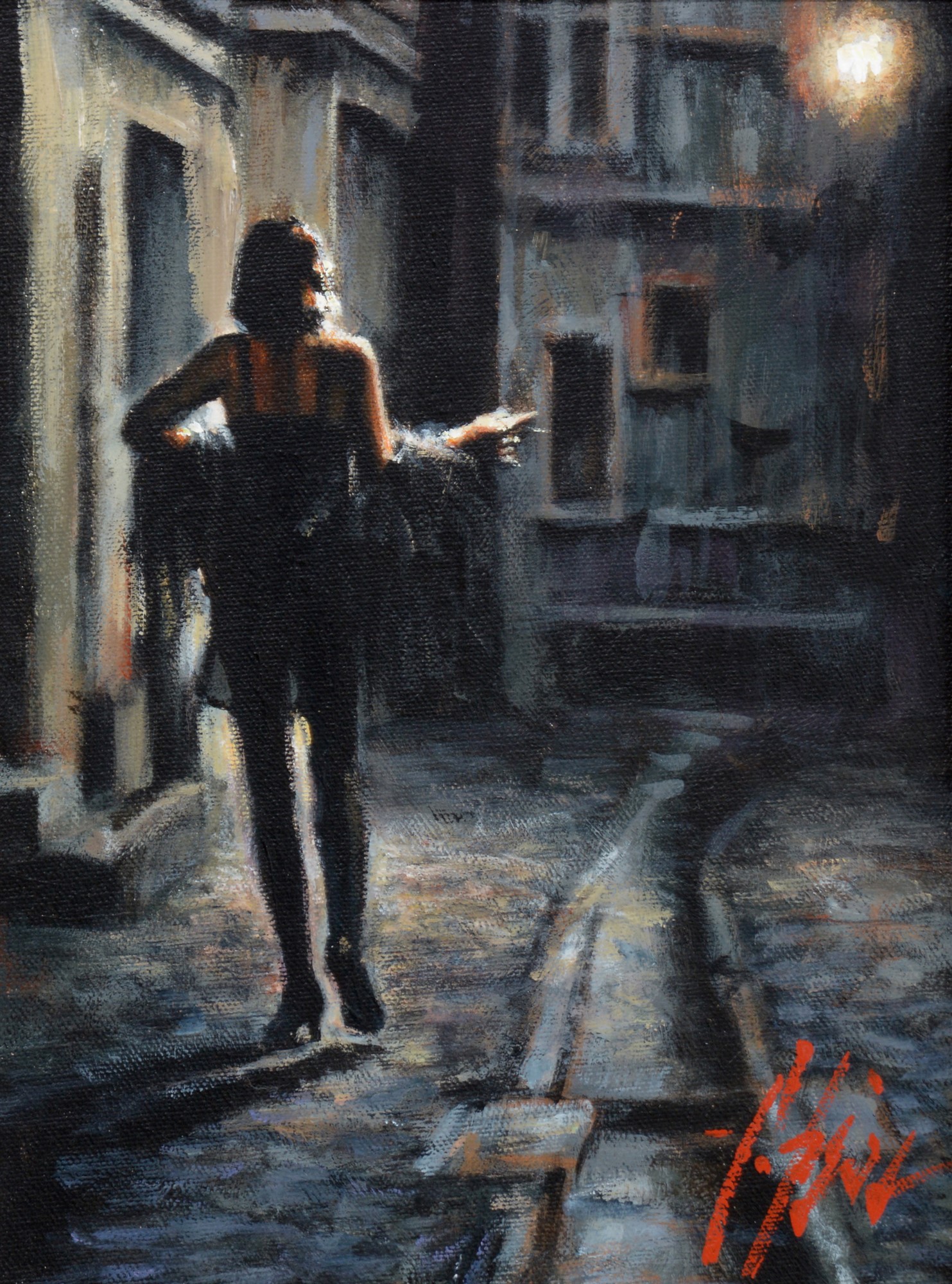 Fabian Perez - oil.