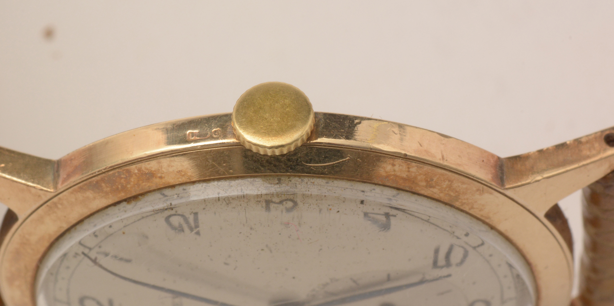 Rolex, A Gentleman's 9ct gold cased wristwatch, c1951, - Image 8 of 11