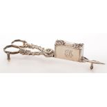 Georgian silver candle snuffer