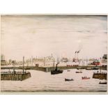 After Laurence Stephen Lowry - print.