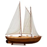 3rd scale sailing yacht by Hillyards, Littlehampton