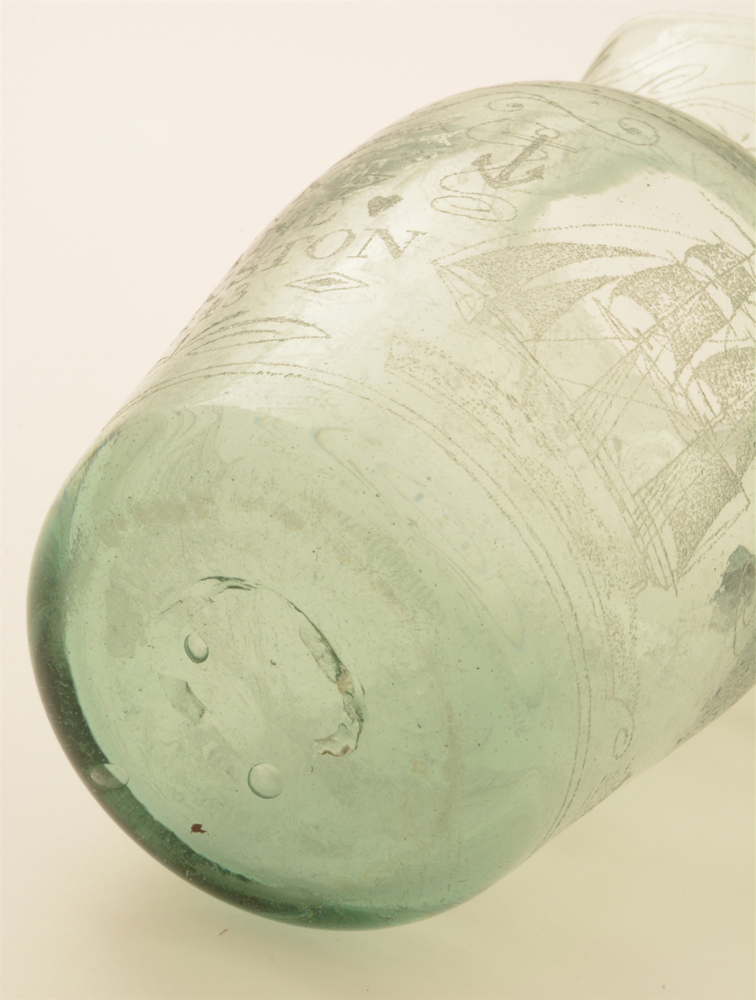 Sunderland glass jug. - Image 4 of 5