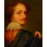 Manner of Sir Anthony van Dyck - oil.