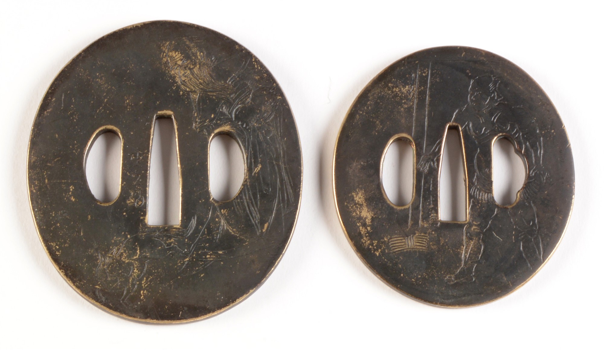 Two tsuba