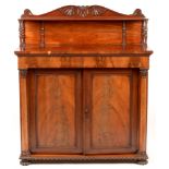 Mahogany chiffonier