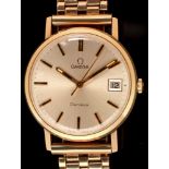 Omega, Geneve A 1970's Gentleman's 9ct gold wristwatch, c1972,