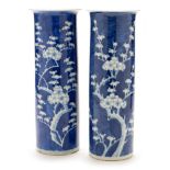 Pair of Chinese 19th Century sleeve vases.