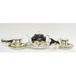 A Coalport tea service.