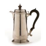 Silver hot water jug