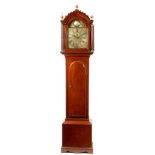 Henton Browne, Southwark: a mahogany longcase clock.