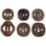 Six tsuba