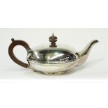 Silver teapot