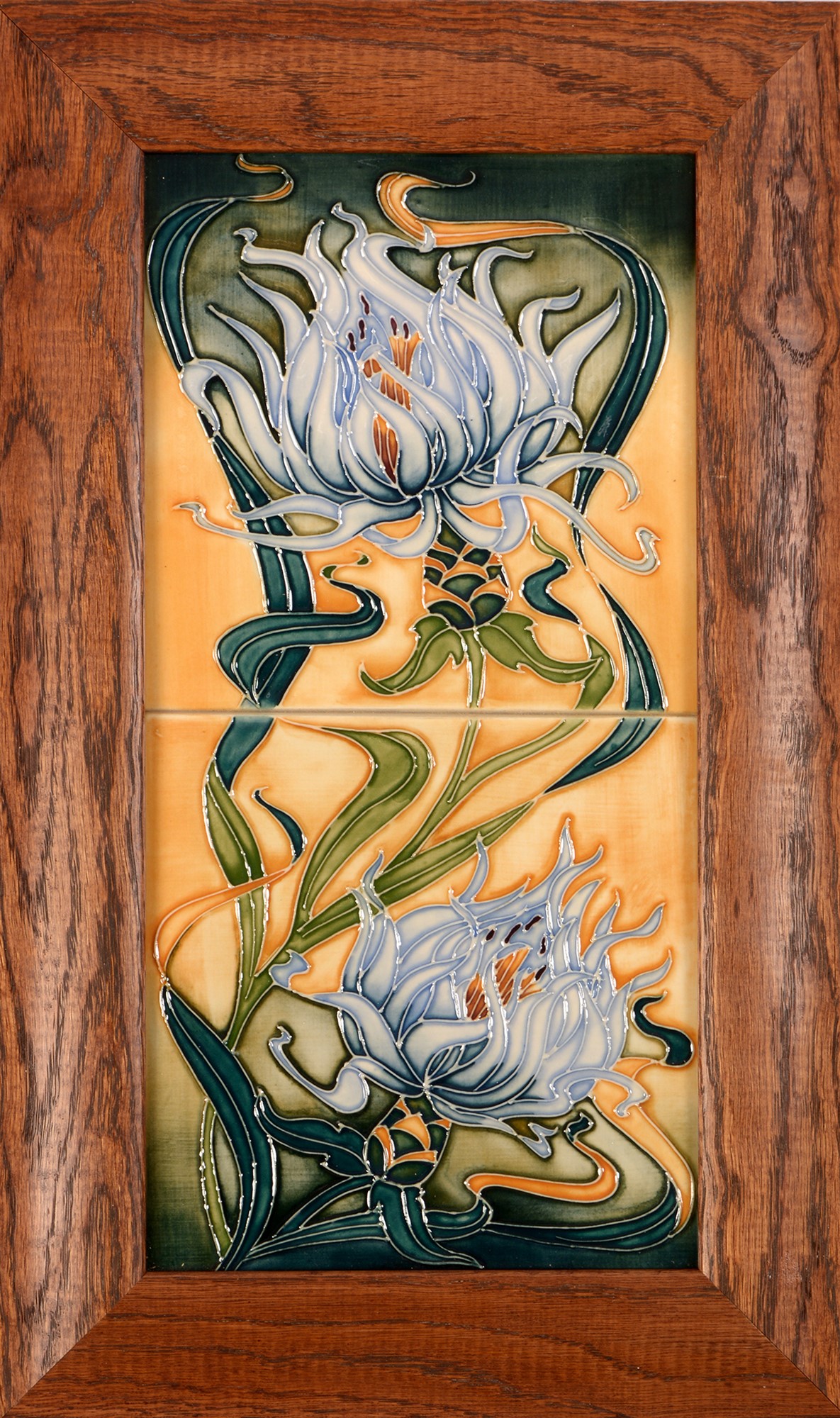 A Moorcroft Double tile panel