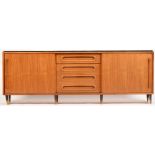 A mid 20th Century rosewood sideboard.